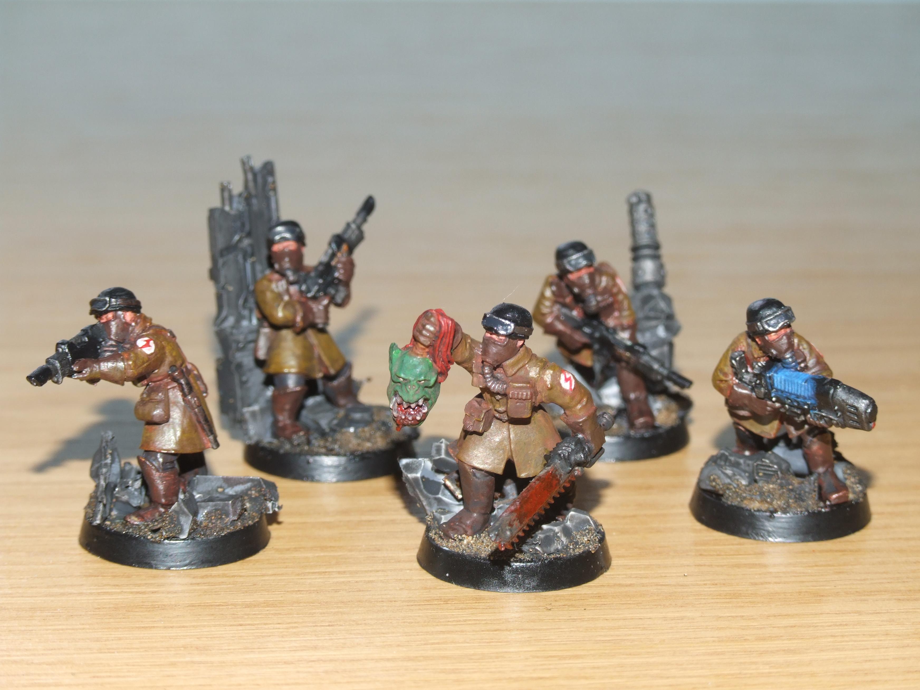 Armageddon Steel Legion, Imperial Guard armageddon steel legion half squad Gallery DakkaDakka